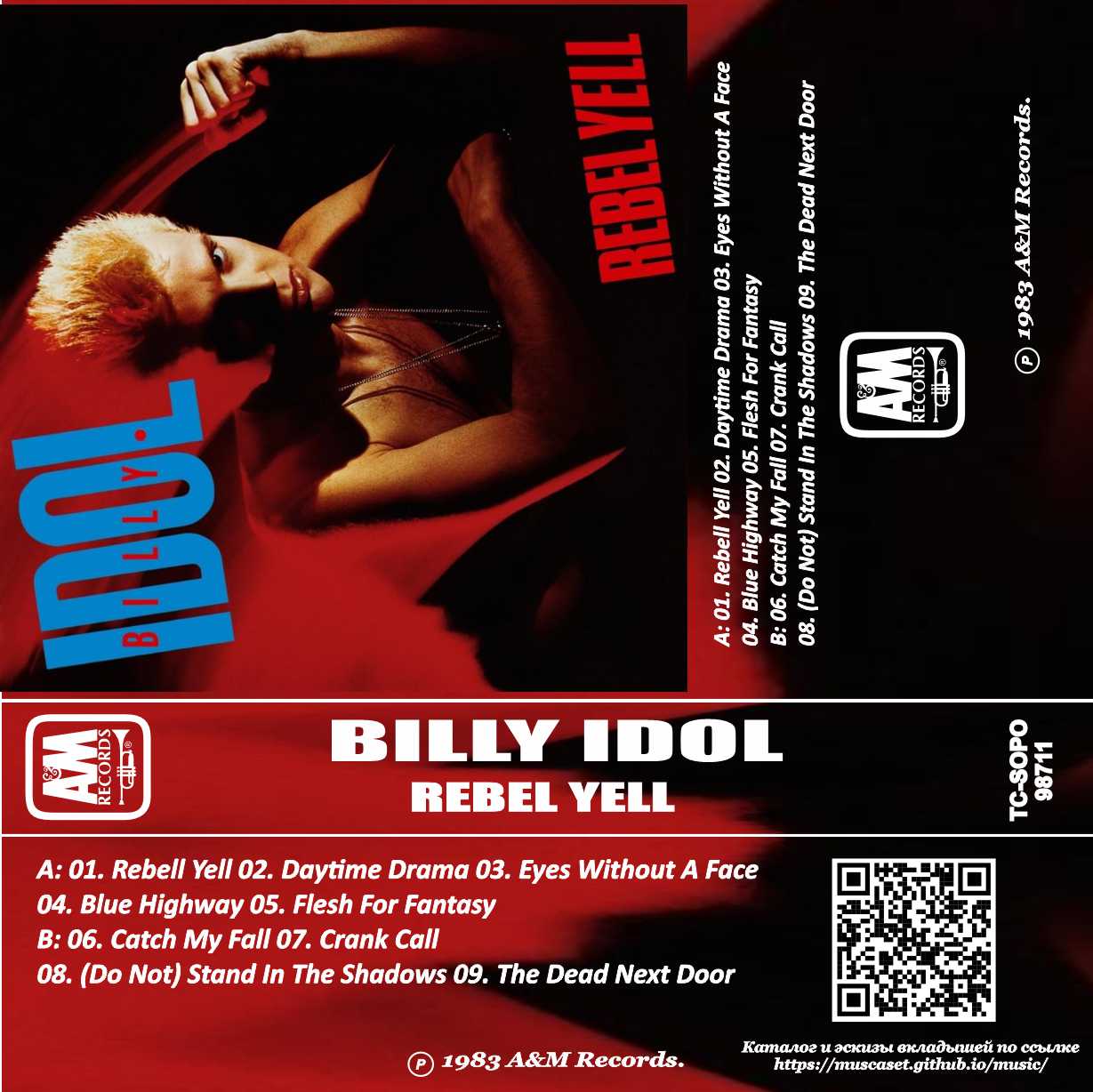 Billy Idol-Rebel Yell